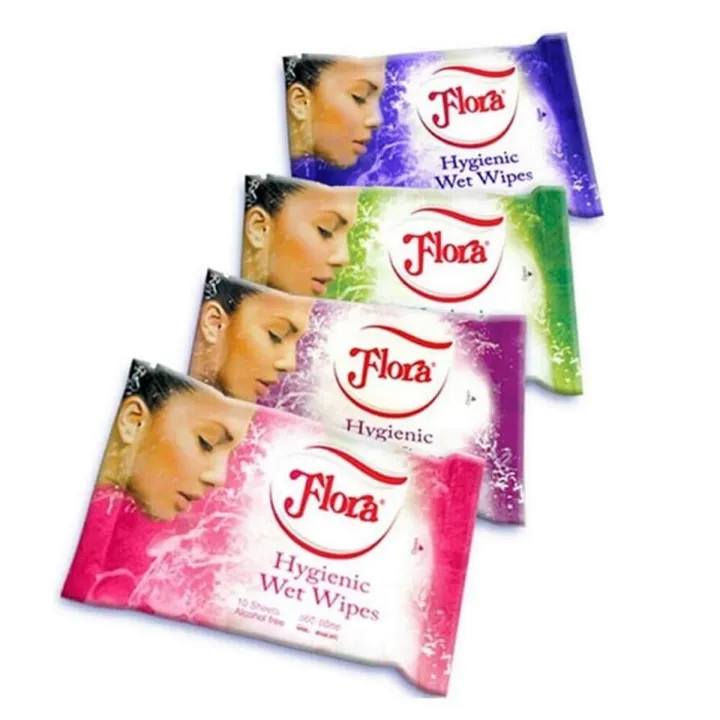 Flora - Wet Wipe 10's