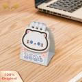 SuperRide Durable Desk Calendar Compact Cartoon Desk Calendar Cute Kawaii Design for Daily Organization Portable Space-saving Planner. 