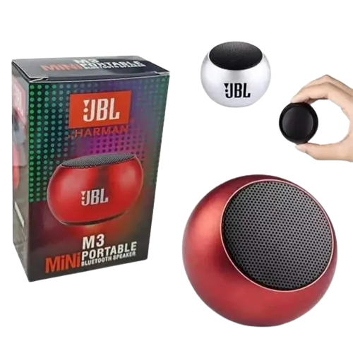 JBL M3 Mini Portable Bluetooth Speaker, High-Quality Wireless Stereo ...