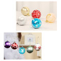 Christmas Hanging Ball Painted Ball 6cm 12PCS for Xmas Ornaments Christmas Tree Decoration Deco Home Party Daily Use Present Gift Festival Holiday Housewarming Portable. 
