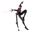 IUQXU Miles Morales Spider Man Action figures 15cm Multi-Accessories Super Hero Spiderman Movable Statues Model Collectible Ornaments. 