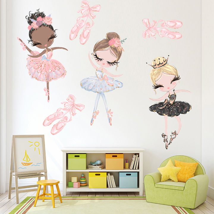 Ballet%20Dancer%20Wall%20Stickers%20for%20Kids%20Rooms%20Cartoon%20Girl%20Wall%20Stickers%20Decoration%20Living%20Room%20Bedroom%20Background%20Wall%20Decor%20-%20Image%204