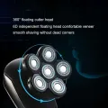 Weja [LCD Display 6D Rotary Floating Head] Electric Razor for Men Wet and Dry Bald Head Shaver 5 in 1 Hair Trimmer Hair Cutter Cordless Groomer. 