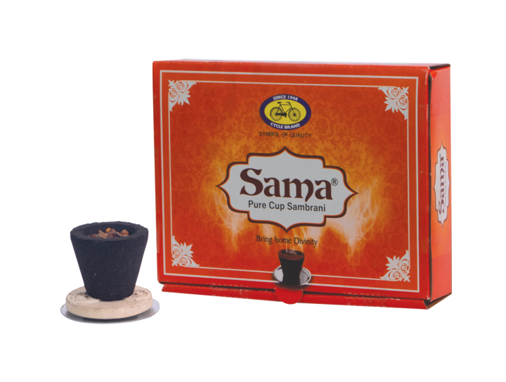 Sama Cup Sambrani - 3 Boxes (36 Pieces) | Daraz.lk