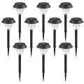 10 Pack Solar Garden Lights Outdoor Color Changing LED Pathway Lamp Garden Decoration Landscape Lighting for Patio, Lawn, Yard Walkway. 