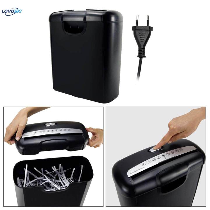 Paper%20Shredder%20Card%20Photos%20Electronic%20A4%20Shredder%20Automatic%20Household%20-%20Image%203