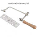 JEWELERS SAW FRAME DIY Woodworking Steel Saw Jewelry Tool Making Cutting Wood Handle. 