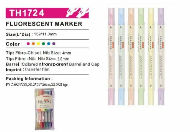 Twin%20pen%20highlighter%20set%20of%206%20(Double%20Side%20Highlighter%20Pen)%20-%20Image%208