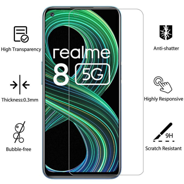 tempered glass for realme 8 4g 5g protective glass screen protector on realme8 film realmi realmi8 reame relme ralme real me mi