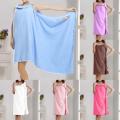 Microfiber Wearable Bath Wrap / 2 in 1 bathrobe / Beach Towel Dress Bathrobe Robe / Bathrobe Towel. 
