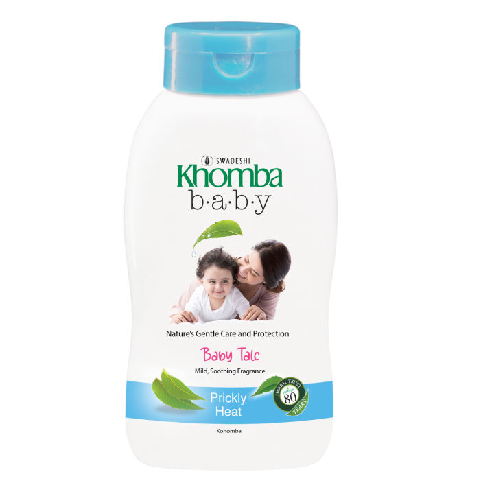 Khomba Baby Talc - Prickly Heat - with Kohomba - 100g