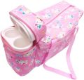 Mom Care Bag Blue Colour Easy To Carry Baby Things. 
