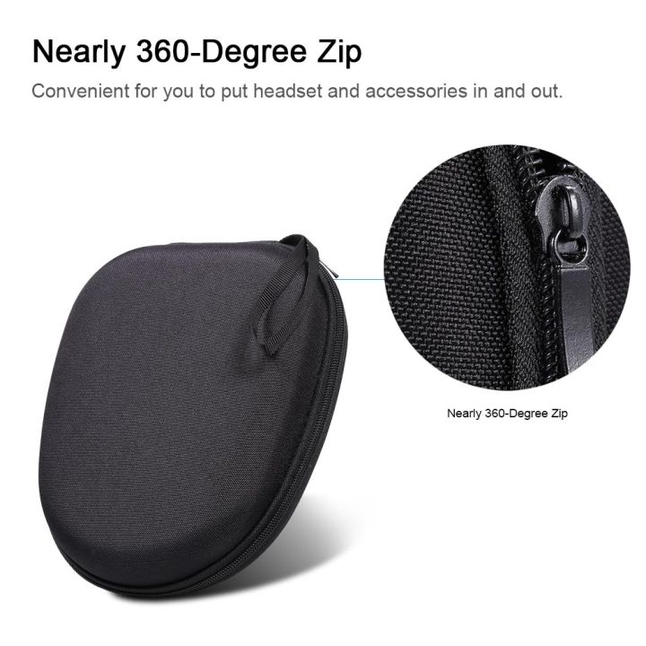 MDR-XB450%20950AP%20Hard%20Headphone%20Case%20Carrying%20Headphone%20Bag%20Travel%20Carrying%20Case%20Storage%20Ultimate%20Protection%20Replacement%20for%20Sony%20-%20Image%205