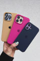 OG Premium Silicone Case For iPhone 15 / 15 Plus / 15 Pro / 15 Pro Max 16 Pro Max Back Cover With Logo Super Luxury Textured Protective Silicon Case For Girls Boys. 