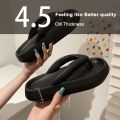 【Miga Plaza】Oeak Summer Women EVA Flip-flops Sandals Slippers Soft Thick Sole Slippers Home Bathroom Couples Non-slip Bath Slippers. 