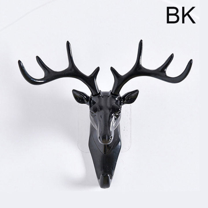 Wall Mounted Hooks Animal Head Rack Coat Caps Wall Hanger Horse Giraffe ...