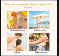 Wiieey 40g Children's Sunscreen UVA UVB Anti Oxidation UV Resistanting Peeling Tanning Preventing Cream for Baby. 