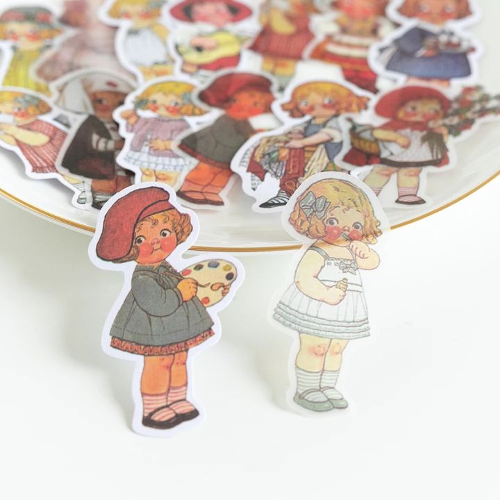 40%20s/1lot%20kawaii%20Stationery%20Stickers%20Tomato%20doll%20Diary%20Planner%20junk%20journal%20Decorative%20Scrapbooking%20DIY%20Craft%20Stickers%20-%20Image%202