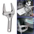 Universal Aluminum Wrench Adjustable Open End 6-68mm Wrench Pipeline Repair Tool. 
