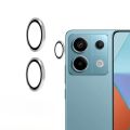 1 Set Lens Protective Film for Xiaomi Redmi Note 13 Pro Plus 5G Metal Ring Camera Protectors for Redmi Note13 13Pro+ Lens Glass. 