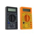 DT-832 Mini Pocket Digital Multimeter 1999 Counts AC/DC Volt Amp Ohm Diode hFE Continuity Tester Ammeter Voltmeter Ohmmeter Tool. 