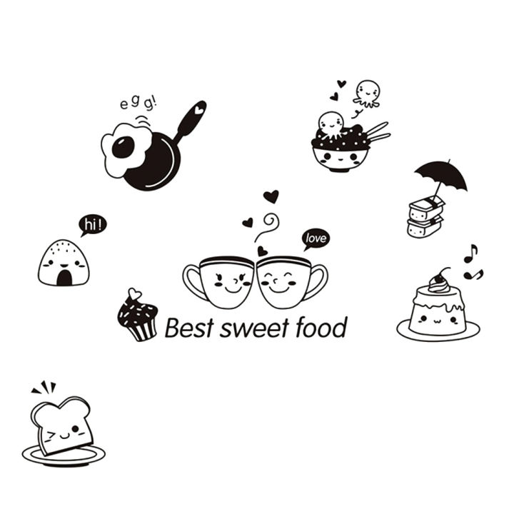 Kitchen%20Coffee%20Sweet%20Food%20Bread%20Cake%20Wall%20Sticker%20Dining%20Room%20DIY%20-%20Image%204