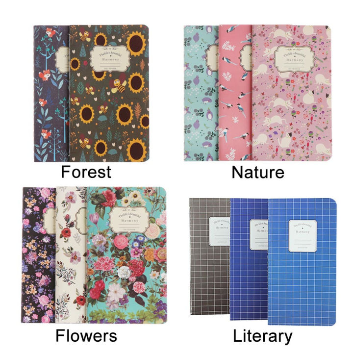48K%20Randomly%20School%20Notebooks%20Office%20Stationery%20Workbooks%20Student%20Sketchbook%20Kraft%20Paper%20Portable%20Notebook%20-%20Image%208