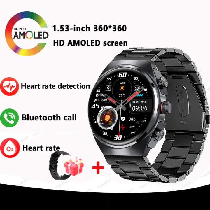 For%20Huawei%20Exercise%20Fitness%20Smart%20Watch%20Men%20Watch%204%20Pro%20AMOLED%20HD%20Screen%20Bluetooth%20Call%20NFC%20Heart%20rate%20GPS%20SmartWatch%202024%20New%20-%20Image%203