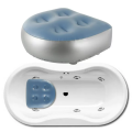New Tecno Spa And Hot Tub Booster Seat Inflatable Bathtub Massage Cushion Relaxing  Cushion. 