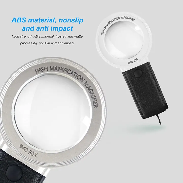 30X%20Magnifying%20Glass,%20Handheld%20Magnifier%203%20LEDs%201%20UV%20Ergonomic%20Handle%20for%20Book%20Reading%20-%20Image%203