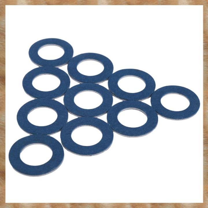 Kqueebee 10Pcs 90430-12031 Car Oil Drain Sump Plug Washers Gasket 12mm Hole for 9043012031