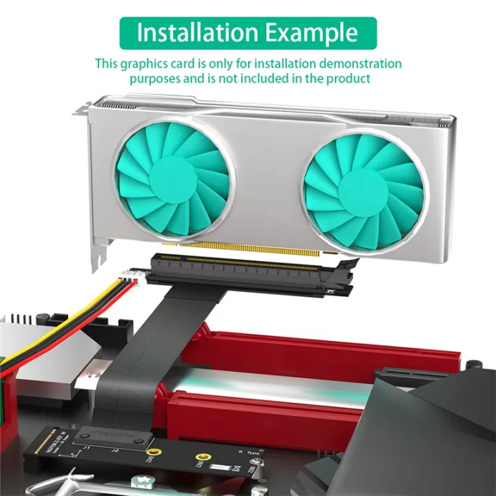 Riser%20Cable%20M.2%20NVME%20to%20PCIE%20X16%20Adapter%20Graphics%20Extension%20Cable%2090%20Degree%20PCI%20Express%203.0%2016X%20to%20M%20Key%20Riser%20Cable%20A%20-%20Image%209