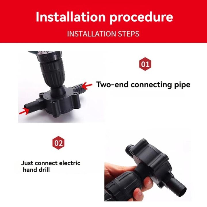 Self Priming Pump, Household Water Pump, Hand Drill Driven Dc Water ...