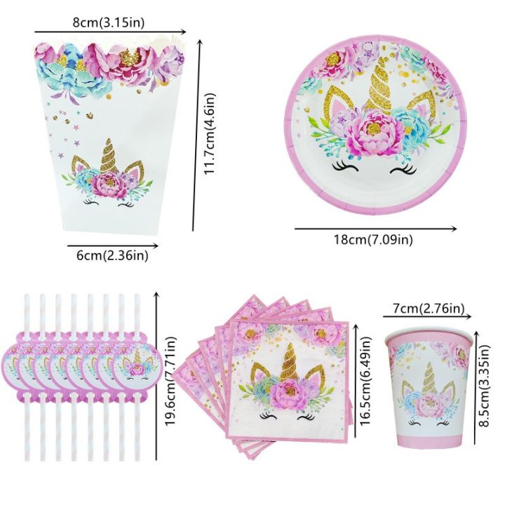 Unicorn%20Banner%20Birthday%20Party%20Decorations%20Kids%20Unicorn%20Disposable%20Tableware%20Set%20Balloon%20Baby%20Shower%20Girl%20Birthday%20Party%20Supplies%20-%20Image%204