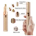 Women 3 in 1 Bikini Trimmer Pubic Hair Face Shavers Nose Hair Trimmer Arm Legs Underarm Eyebrows Electric Trimmer Rechargeable TBS. 