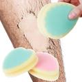 Magic Painless Sponge Hair Removal Depilation Sponge Pad Remove Hair Remover Effective Epilator Facial Body Hair Remover Tool. 