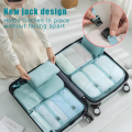 8PCS Travel Organizer Bag Suitcase Packing Cases Luggage Sorting Organizer Set Clothe Shoe Pouch Case Large Capacity Storage Bag. 