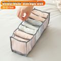 1PC Wardrobe Clothes Organizer Underwear Jeans Storage Box Socks Bra Foldable Divider Drawer Closet Home Clothes Organizer. 