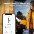 Ezviz DL05 Smart Wi-Fi Biometric Fingerprint Door Lock with built-in Electronic Doorbell | Weatherproof | Multiple Unlock Methods | Free APP Control | Anti-peep Code | Real-Time Alerts | Anti-Tamper Alarm | Integration with EZVIZ Cameras. 