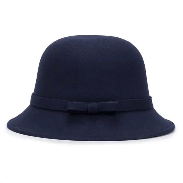 Elegant%20Winter%20Vintage%20Wool%20Hat%20Ladies%20Bowknot%20Winter%20Hat%20Bucket%20-%20Image%205