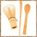 Kqueebee Japanese Matcha Tea Set(3 Pcs) - Matcha Bamboo Whisk Tea Spoon,-Tea Ceremony Kit. 