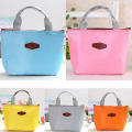 Gray Candy Colored Lunch Bags Versatile Blue Pink Cold And Fresh Preservation Bags Oxford Cloth+Aluminum Foil 30 * 20cm. 