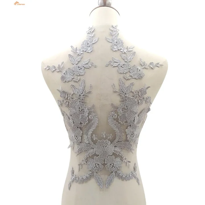 Ethereon Back Collar Good Sewing Wedding Party Bridal Dress Clothes