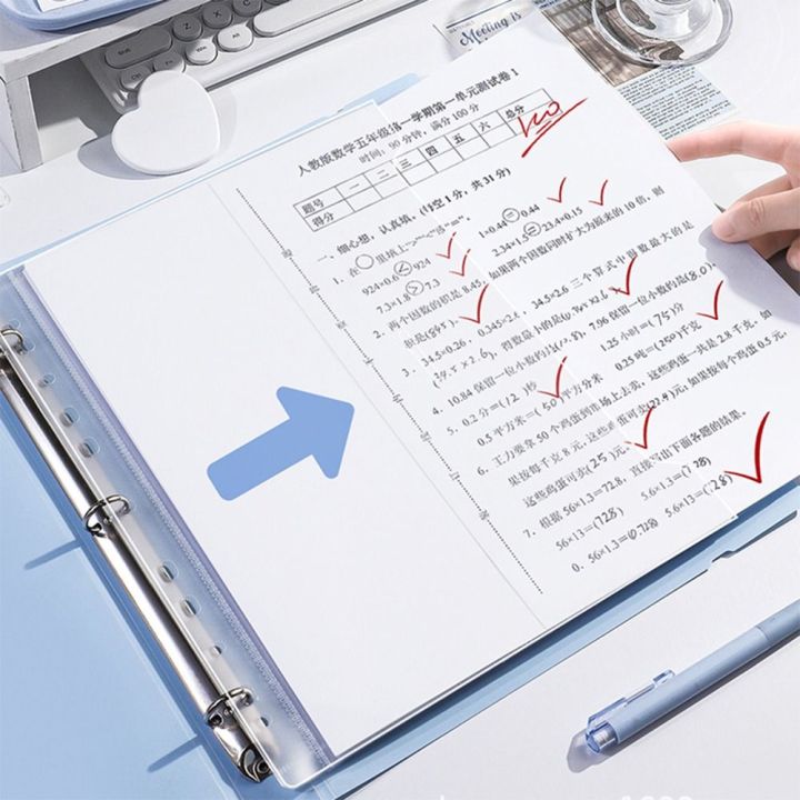 Simple%20Straps%20Design%20A4%20File%20Folder%20Loose%20Leaf%20Detachable%20File%20Bag%20Hard%20Cover%20Storage%20Booklet%20Students%20-%20Image%203