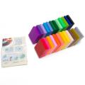 Nontoxic 24 Colors Polymer Clay DIY Malleable Soft Modelling Clay Set with 5Pcs Tools Kids Gift Toys. 