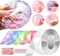 DIY Blowing Bubble Making Kit Double Sided Nano Tape Elastic Bubbles Balloon Craft Kit Fidget Toys and Party Favors. 