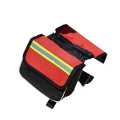 SuperRide Bike Rear Pouch Wear-resistant Mountain Bike Oxford Cloth Front Beam Saddle Bag. 