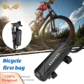 SuperRide Bicycle Bag Large Capacity Electric Scooter Handlebar Bag for Mtb Road Bike Tricycle Non-slip Fixing Fastener Strap Hard Shell Eva Bicycle Frame Pouch Water-repellent Bicycle Bag. 