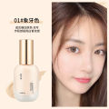 【Ningo】QISE light mist long-lasting makeup liquid foundation long-lasting makeup concealer moisturizing waterproof not easy to stick powder not easy to remove makeup foundation. 