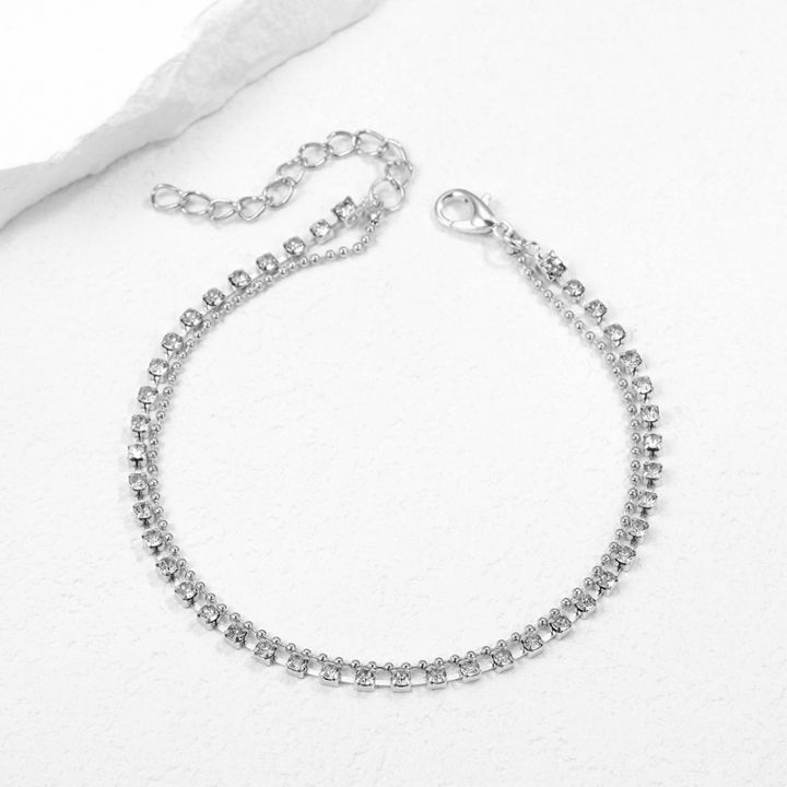 Enacolor%20%20%20Summer%20Beach%20Anklets%20Metal%20Chain%20Bead%20Chain%20Anklets%20-%20Image%204